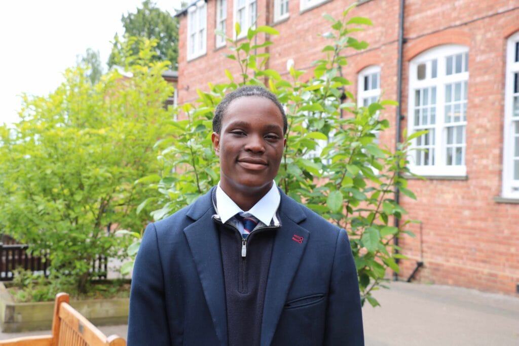 Wellingborough School Sixth Form pupil